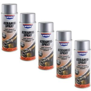 Presto 5x 400ml Keramik-Spray weiß 157073