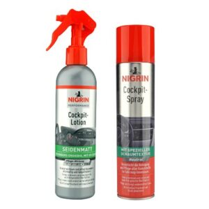 Nigrin  1x 400ml Cockpit-Spray Neutral+1x 300ml Per  72937 : 74156