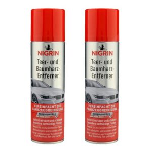 Nigrin 2x 250ml Teer- und Baumharz-Entferner  74023