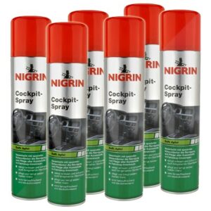 Nigrin 6x 400ml Cockpit-Spray Apfel  74155