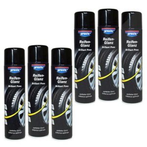 Presto 6x 600ml Reifenglanz Spray  383458