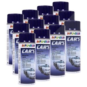 Dupli color 12x 400ml Car's Metallic-Lack blau-lil 706844