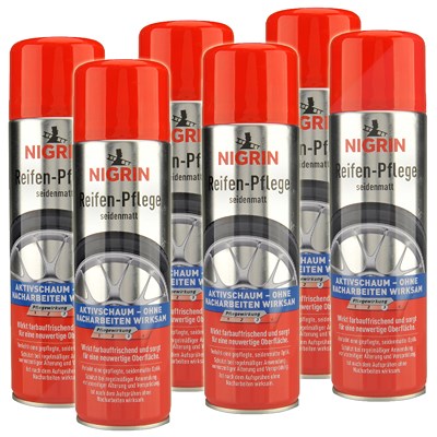 Nigrin 6x 500ml Reifen-Pflege  74075