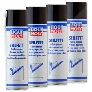 4x 500 ml Seilfett-Spray 6135