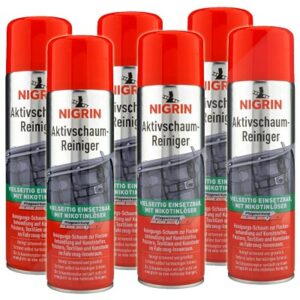 Nigrin 6x 500ml Aktivschaum-Reiniger  74188