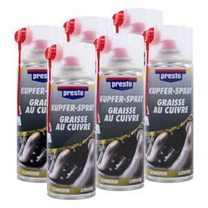 Presto 6x 400ml Kupfer-Spray  306383