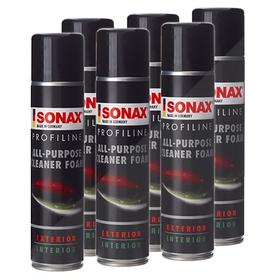 Sonax 6x 400ml PROFILINE All-Purpose Cleaner Foam (APC) 02743000