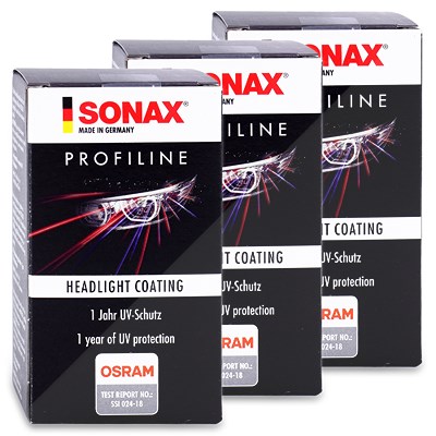 3x 50 ml Profiline HeadlightCoating UV-Schutz 02765410