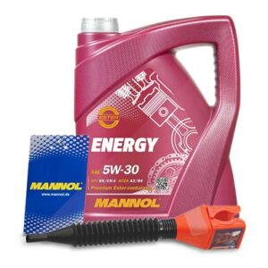 5L Energy 5W-30 + Ölwechselanhänger + Trichter MN7511-5