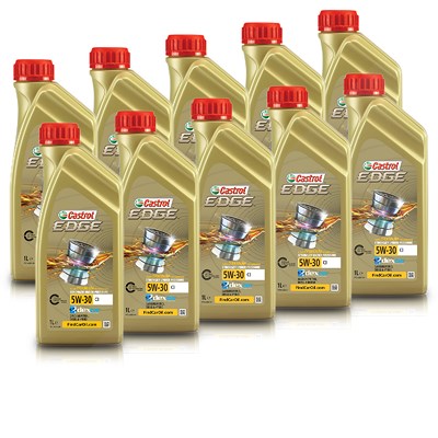 Castrol  10x 1 L EDGE TITANIUM FST 5W-30 C3  15530C