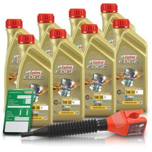 Castrol  8x 1 L EDGE TITANIUM FST 5W-30 C3 + Anhäng  3050 : 15530C : DE01675