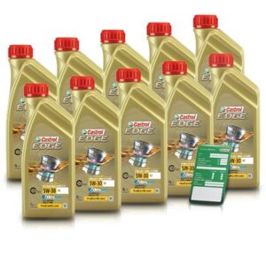 Castrol  10x 1 L EDGE TITANIUM FST 5W-30 C3+Anhänge  DE01675 : 15530C