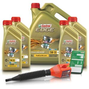 Castrol 9 L EDGE TITANIUM FST 5W-30 C3+ Ölwechsel-Anhänger  1552FD : 15530C : DE01675 : 3050