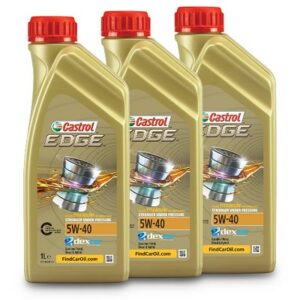 3x 1 L EDGE Turbo 5W-40 15F816