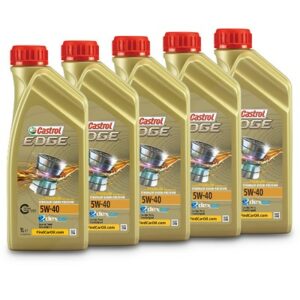 5x 1 L EDGE Turbo 5W-40 15F816