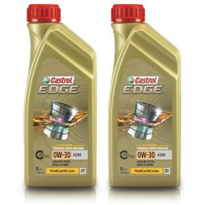 2x 1 L EDGE FLUID TITANIUM 0W-30 A3/B4 15F698