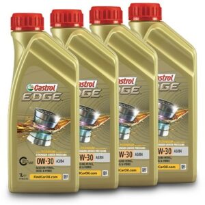 4x 1 L EDGE FLUID TITANIUM 0W-30 A3/B4 15F698