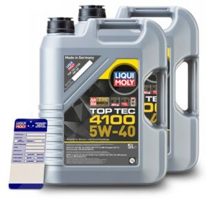 Liqui moly  10 L Top Tec 4100 5W-40 + Ölw.-Anhänger  3701 : 5440