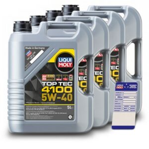 Liqui moly  20 L Top Tec 4100 5W-40 + Ölw.-Anhänger  3701 : 5440