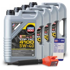 Liqui moly  20 L Top Tec 4100 5W-40+Anhänger+Tricht  5440 : 3701 : 3050