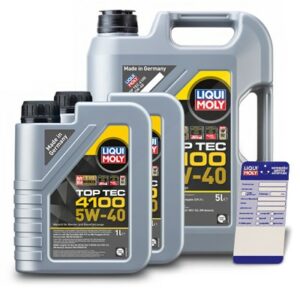 Liqui moly  7 L Top Tec 4100 5W-40 + Ölw.-Anhänger  5440 : 3700 : 3701