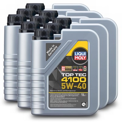 Liqui moly  9x 1 L Top Tec 4100 5W-40  3700