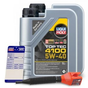 Liqui moly  2x 1 L Top Tec 4100 5W-40+Anhänger+Tric  5440 : 3700 : 3050