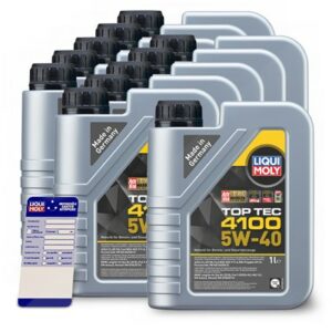 Liqui moly  11x 1 L Top Tec 4100 5W-40 + Anhänger  5440 : 3700