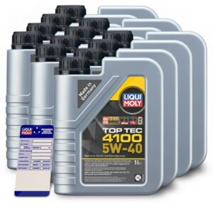 Liqui moly  12x 1 L Top Tec 4100 5W-40 + Anhänger  5440 : 3700