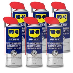 6x 400ml PTFE Trockenschmierspray 49394/25NBA