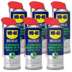 6x 400ml PTFE Schmierspray 49396/25NBA