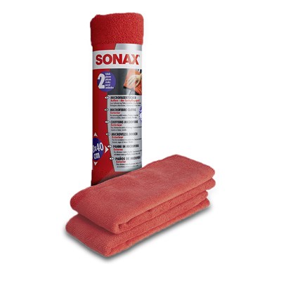 Sonax  2x MicrofaserTücher Außen - der Lackpflegepr  04162410