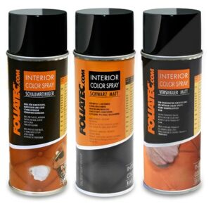 Set INTERIOR Color Spray schwarz matt+Schaumreiniger+Versiegler 40486577