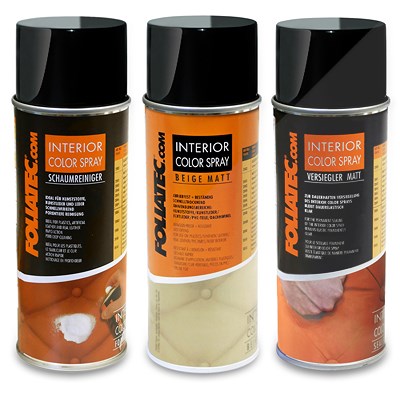 Set INTERIOR Color Spray beige matt+Schaumreiniger+Versiegler 40486579