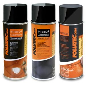 Set INTERIOR Color Spray schwarz glänzend+Schaumreiniger+Versiegl 40486578