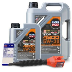 Liqui moly  6 L Top Tec 4200 5W-30+Anhänger+Trichte  3706 : 3707 : 3050 : 5440