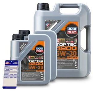 Liqui moly  7 L Top Tec 4200 5W-30 + Ölw.-Anhänger  5440 : 3707 : 3706