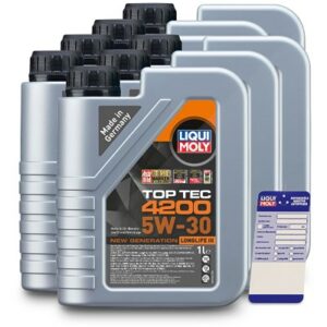 Liqui moly  7x 1 L Top Tec 4200 5W-30+Ölw.-Anhänger  5440 : 3706