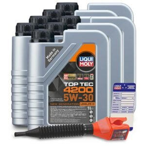 Liqui moly  7x 1 L Top Tec 4200 5W-30+Anhänger+Tric  3706 : 3050 : 5440