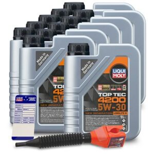 Liqui moly  11x 1 L Top Tec 4200 5W-30+Anhänger+Tri  3706 : 3050 : 5440