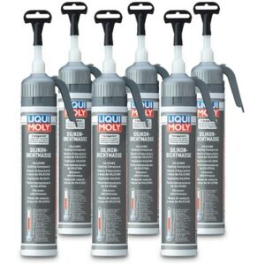 Liqui moly  6x 200ml Silikon-Dichtmasse transparent  6184