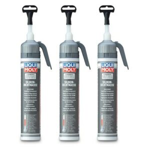 Liqui moly 3x 200ml Silikon-Dichtmasse transparent  6184