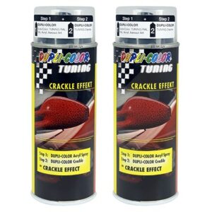 Dupli color  2x 400ml Tuning Crackle Effekt schwarz  466434