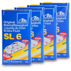 4x 5 Liter Bremsflüssigkeit SL.6 DOT4 03.9901-6403.2