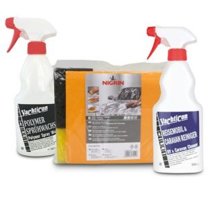 Reisemobil + Caravan Reiniger 500 ml + Wasch-Set + Sprühwachs 107.010.196.300.000