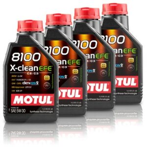 4x 1 L 8100 X-clean EFE 5W30 Motoröl 109455