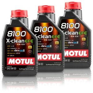 3x 1 L 8100 X-clean EFE 5W30 Motoröl 109455