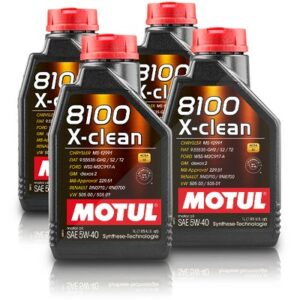 4x 1 L 8100 X-clean 5W-40 109227