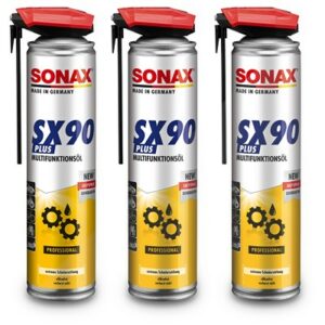 3x 400 ml SX90 PLUS m. EasySpray 04744000