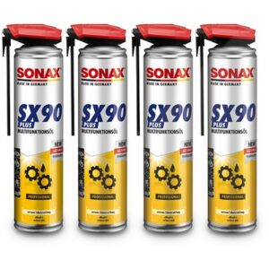 4x 400 ml SX90 PLUS m. EasySpray 04744000